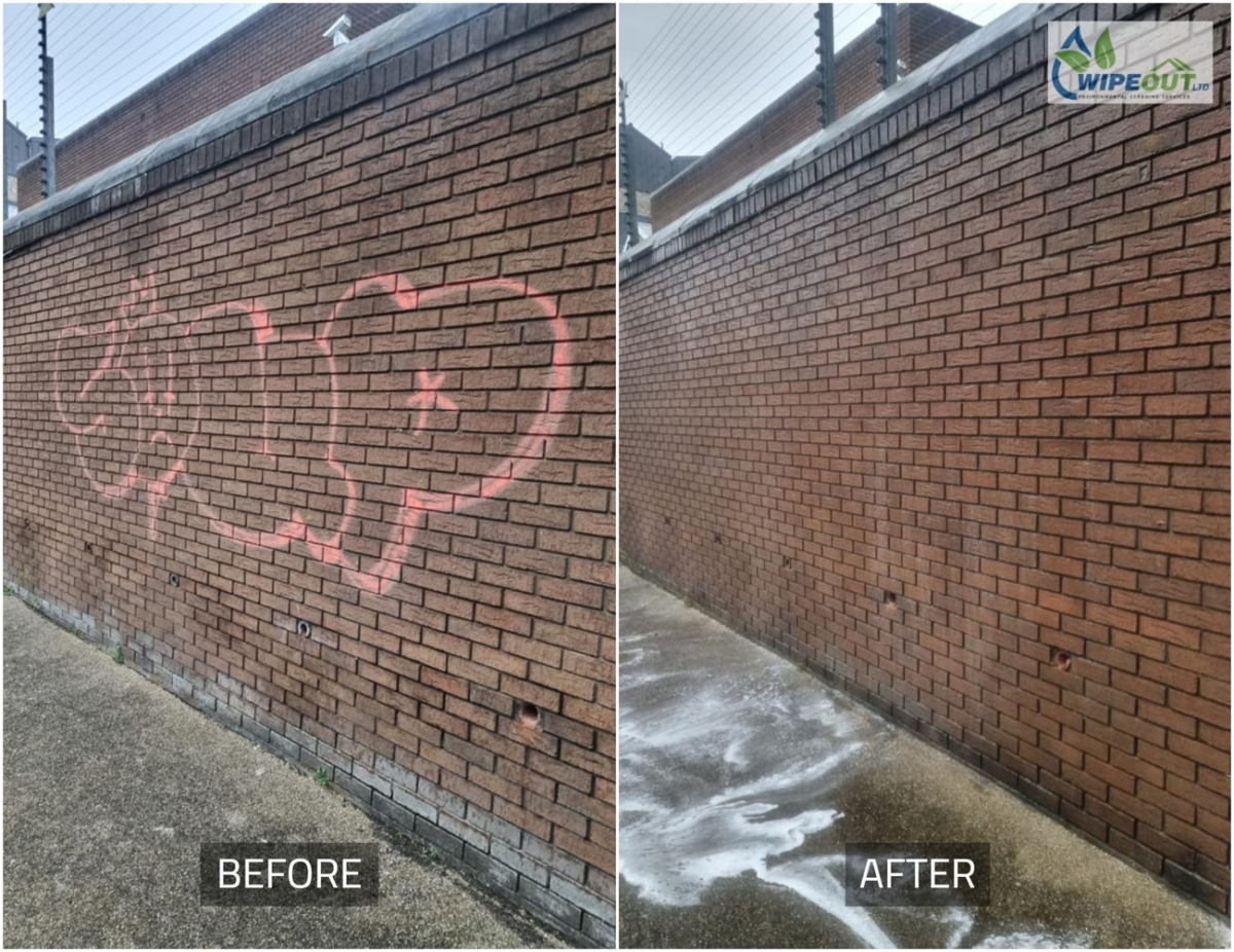 Graffiti removal & vandalism cleaning Chertsey